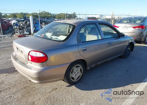 2001 Kia Sephia Ls from USA, damaged, VIN KNAFB121715069673